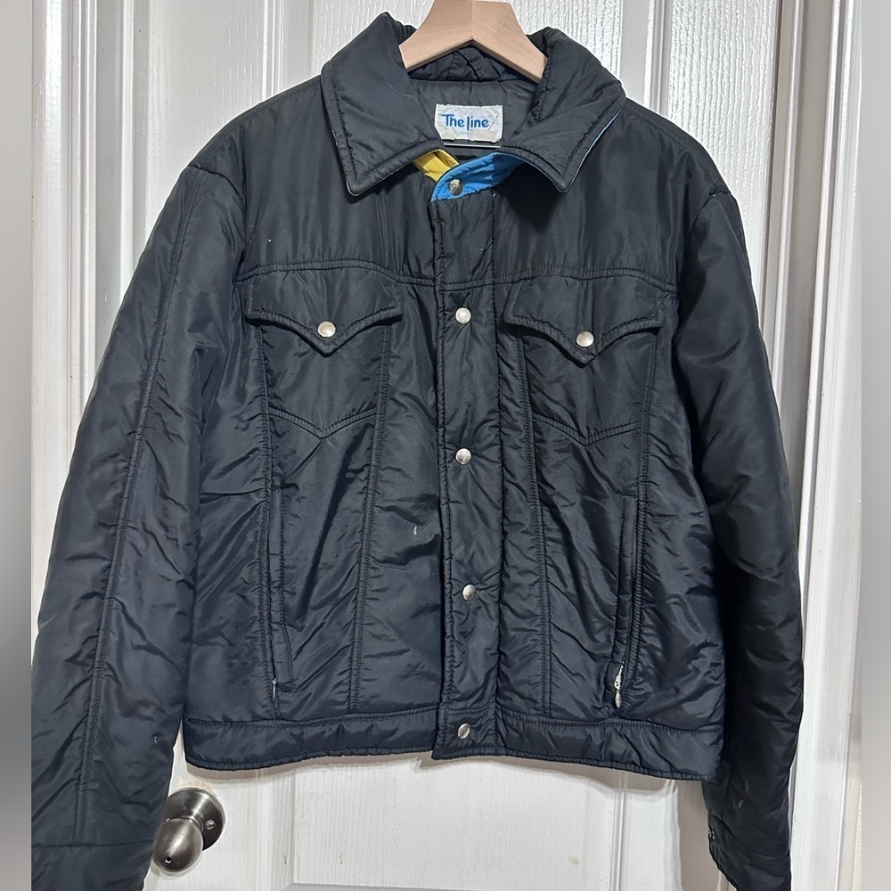 The Line Men's Classic Black Jacket
